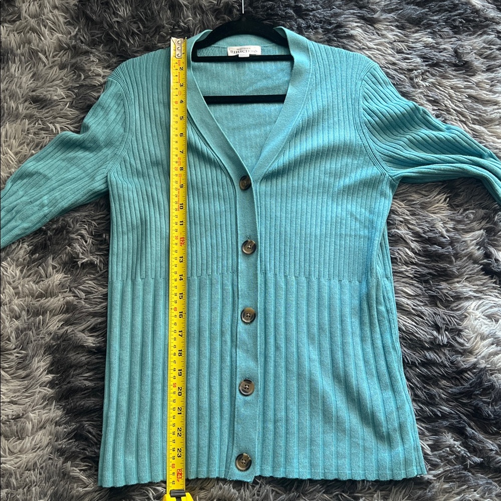 Northern Reflections Ribbed Cardigan - Picture 8 of 10